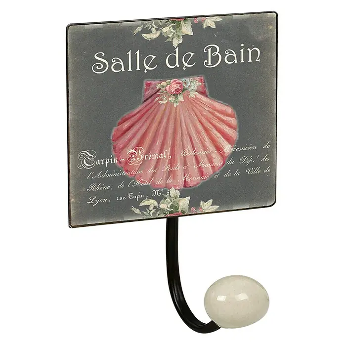Nesu Jashaak Salle de Bain 2 - l x b x h: 155 x 100 x 70 mm, Aantal haken: 1 st. - Vooraanzicht