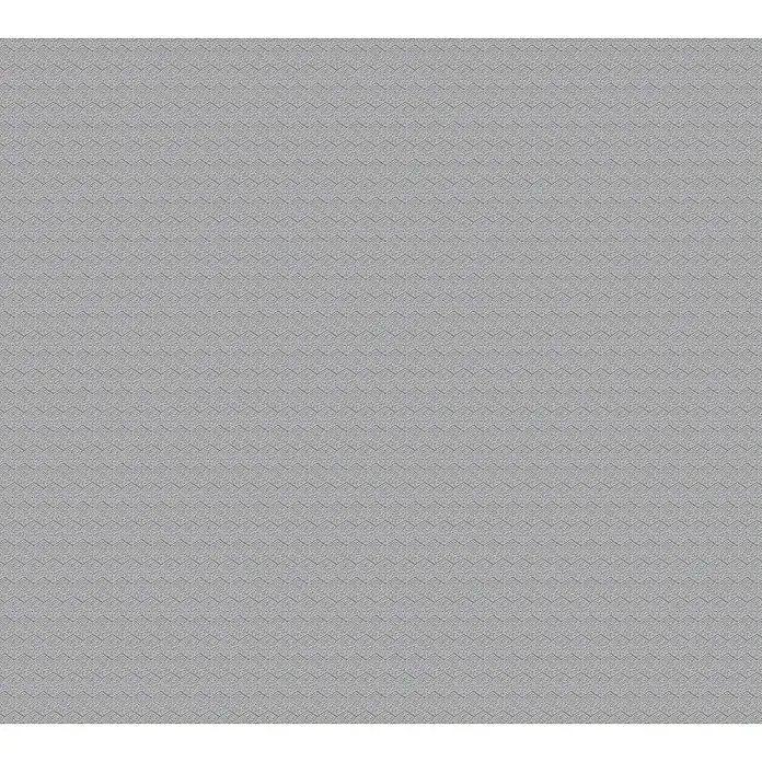 AS Creation Greenery Vliestapete - Grau, Uni, 10,05 x 0,53 m - Detailaufnahme