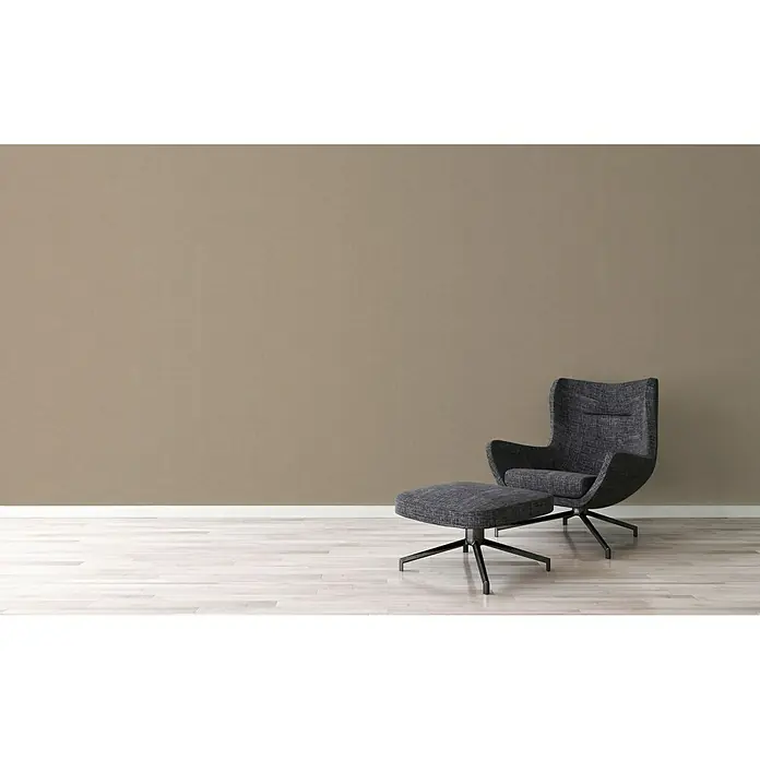 AS Creation Ethnic Origin Vliestapete - Braun, Uni, 10,05 x 0,53 m - Stimmungsaufnahme