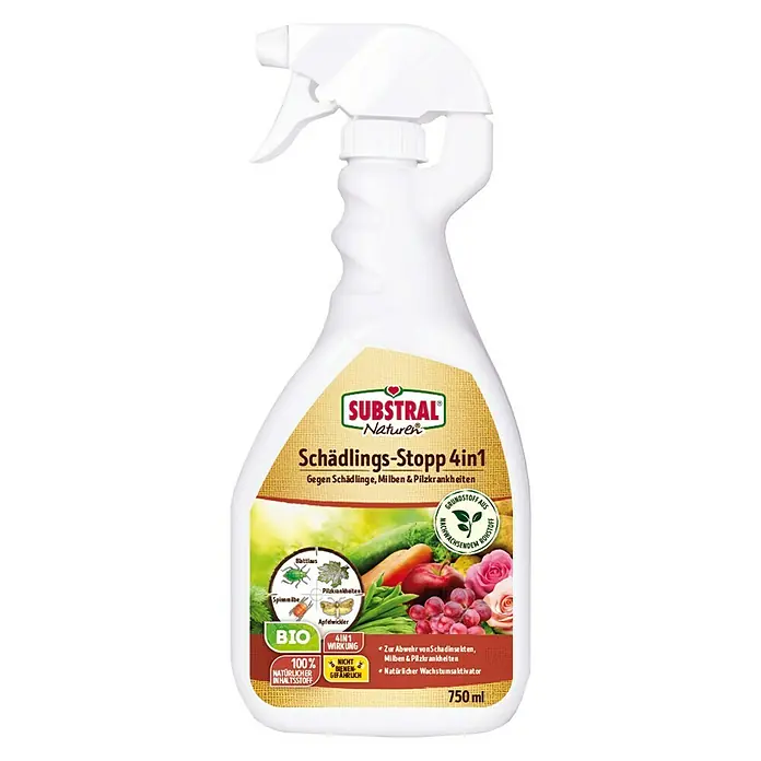 Substral Naturen Grundstoff 4in1 - 750 ml - Vorderansicht