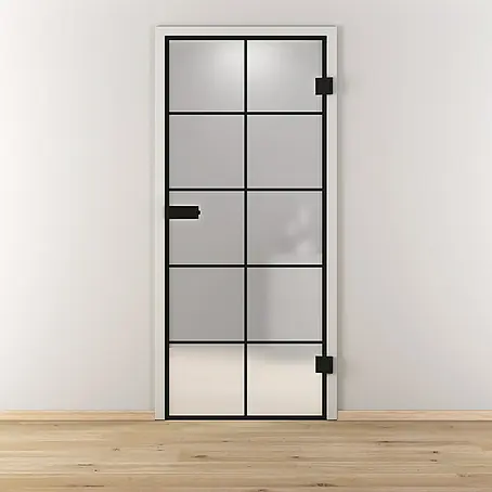 Diamond Doors Black Edition Glasdrehtür Loft