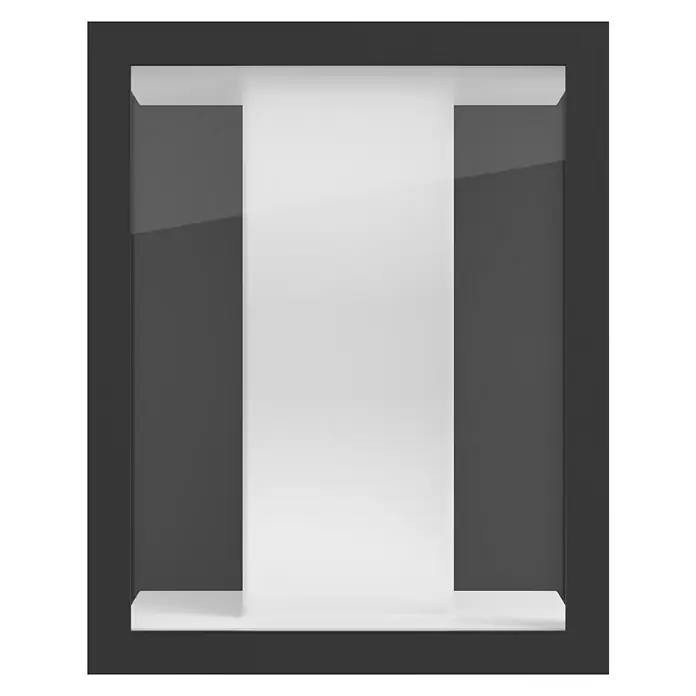 Philips Hue Aplique exterior LED Impress cuadrada - 8 W, 11,7 x 19 x 24 cm, Negro, IP44