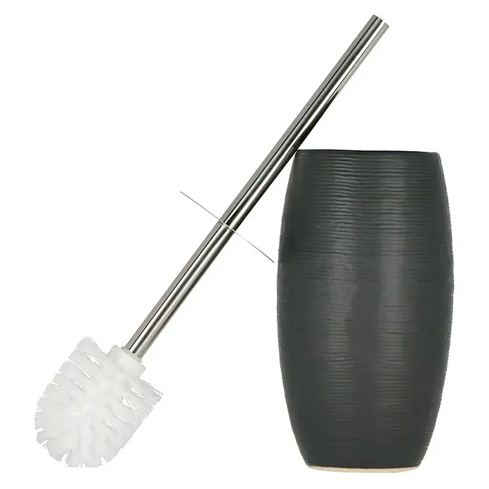 Venus Linea Garnitura WC četke Pop - Crne boje, Keramika, Visina: 22,5 cm