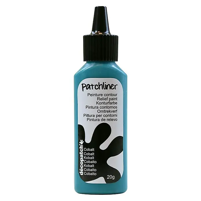 Décopatch Pintura contornos Patchliner - Cobalto, 20 g