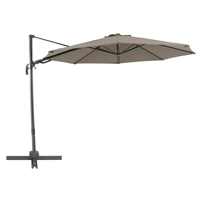 Sunfun Schirmbezug Capri - Taupe, Passend für: Sunfun Ampelschirmgestell Capri Ø 300 cm