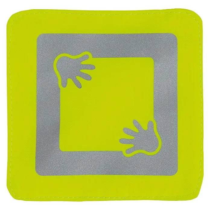 Abus Reflektor Mike - L x B: 12 x 12 cm, 2 Stk. - Vorderansicht