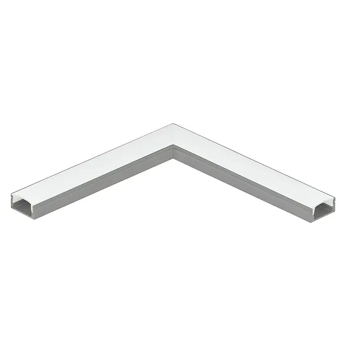 Eglo Eckverbinder Surface Profile 1 - Aluminium, 11 cm, Aluminium - Vorderansicht