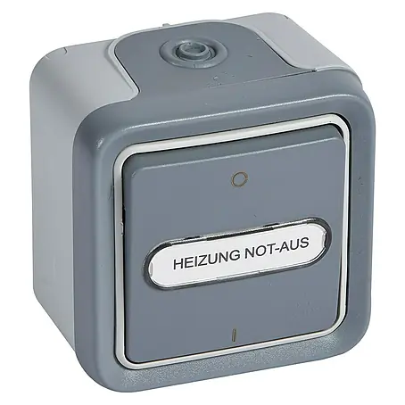 Legrand  Feuchtraum-Heizungsnotschalter