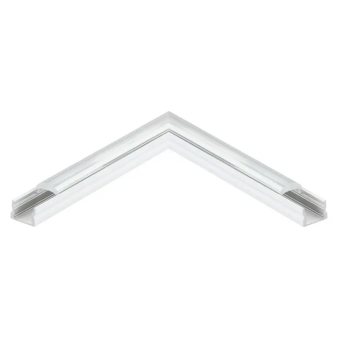 Eglo Eckverbinder Surface Profile 3 - Weiß, 11 cm, Aluminium - Vorderansicht