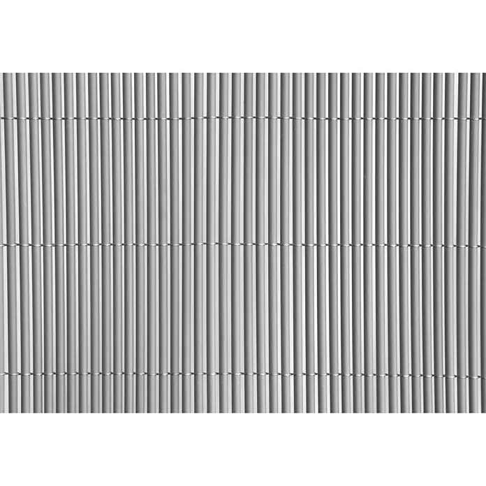 Sichtschutzmatte - 300 x 90 cm, Kunststoff, Silber - Detailaufnahme