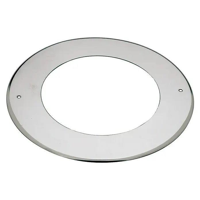 Plafón para tubo de estufa de pellet - 80 mm, Acero inoxidable