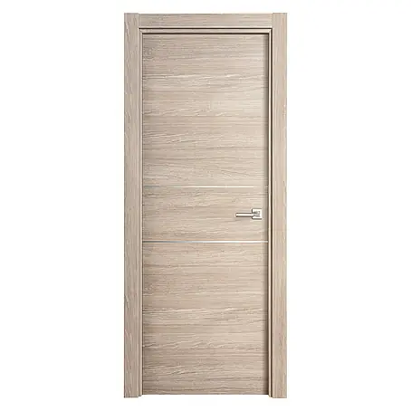 Puerta interior Roble Gris 200AL