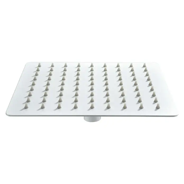 Imex Rociador de ducha Cádiz - L x An: 25 x 25 cm, Blanco, Cuadrado