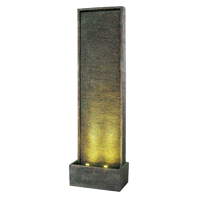 Fuente LED Mantua - Antracita, L x An x Al: 35 x 59 x 201 cm, Fuente LED