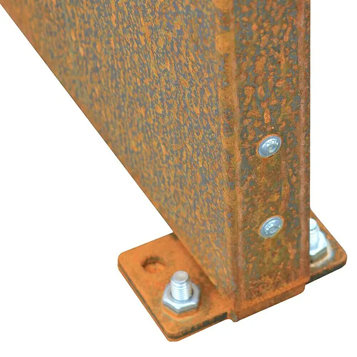Palatino Space Vertical Fußplatte Space Vertical - Passend für: Palatino Space Vertical Sichtschutzelemente - Anwendungsbeispiel