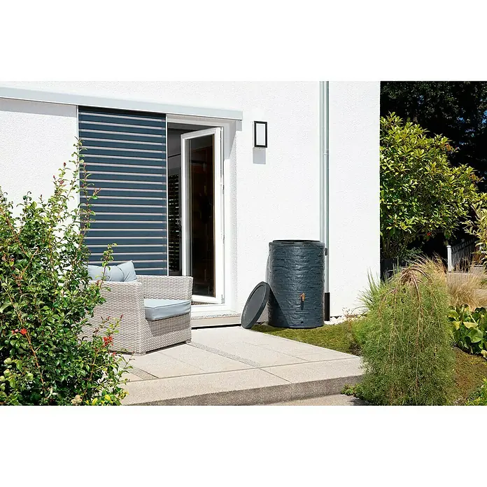4rainz Regenspeicher Arondo - 250 l, Graphit