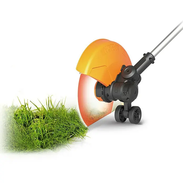 Worx Akku-Rasentrimmer WG184E - Akkuspannung: 20 V, Li-Ionen, 2 Akkus - Anwendungsbeispiel