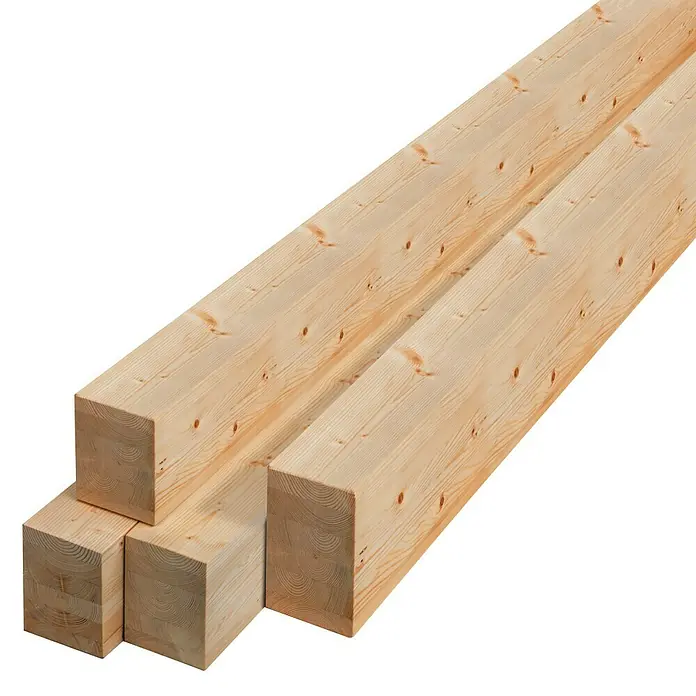 Pabst Leimbinder - Fichte, L x B x S: 12 m x 10 cm x 16 cm, Gehobelt