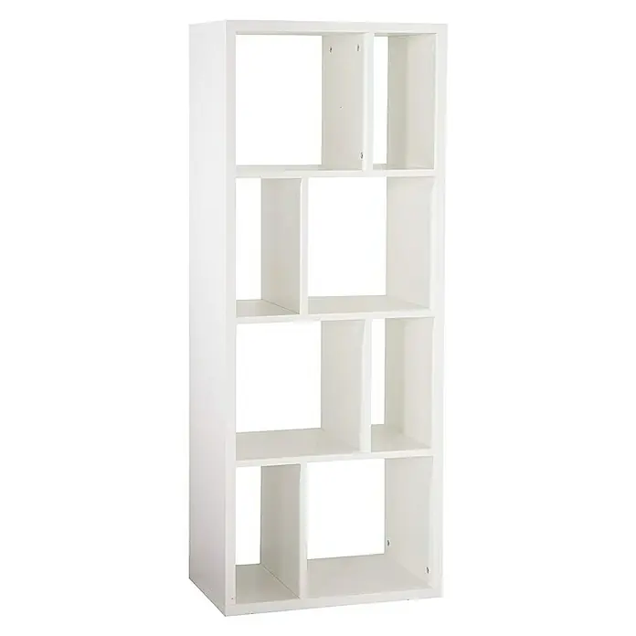 Phönix Toronto Regal - L x B x H: 32,5 x 55 x 139 cm, Weiß - Vorderansicht