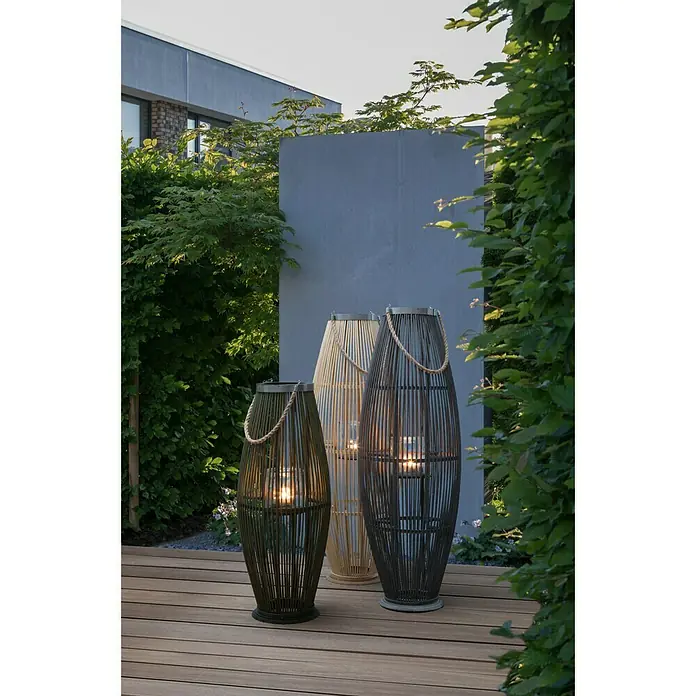 Lanterna - D x Š x V: 34 x 34 x 95 cm, Antracit