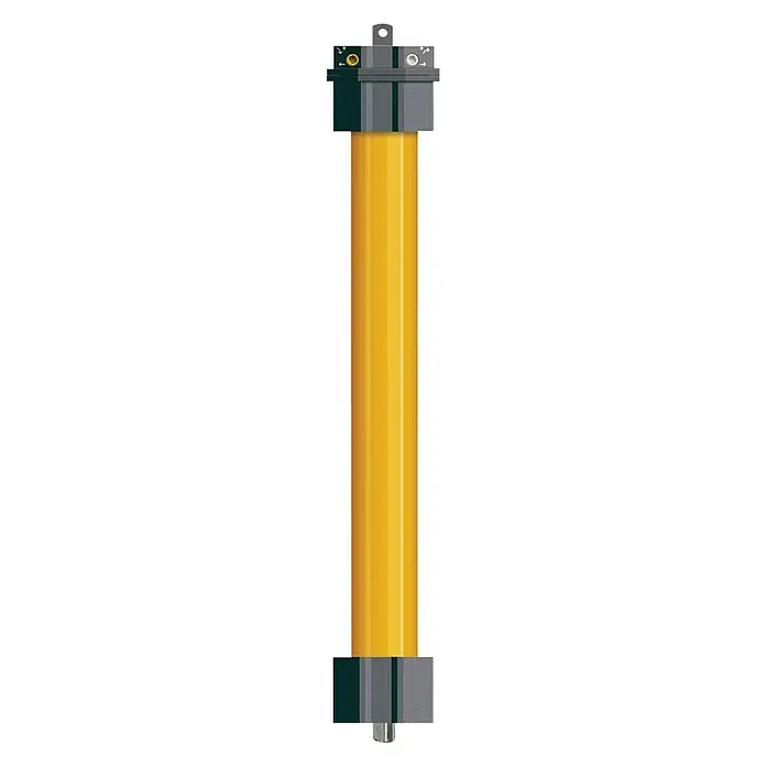 Schellenberg Rohrmotor Mini Standard - Max. Rollladenfläche: 6 m² bei Kunststoffrollläden, Einbaulänge: 500 mm, Zugkraft: 25 kg - Vorderansicht