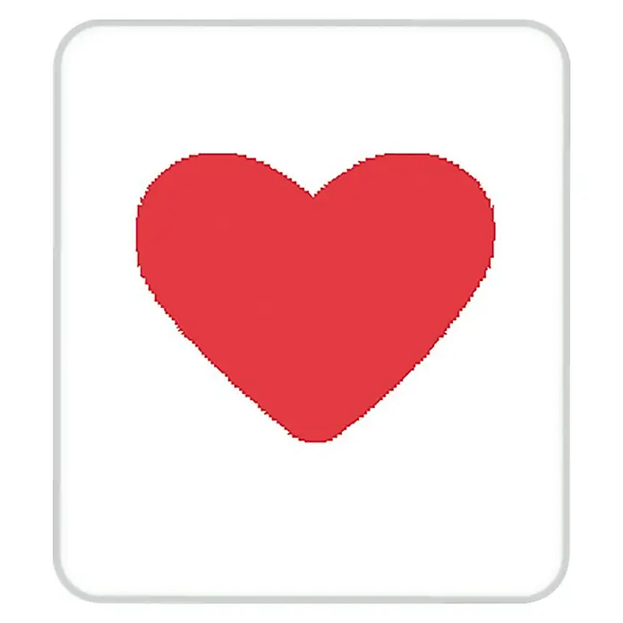 Artemio Perforadora Eva 1" - Corazón, 2,5 x 2 cm
