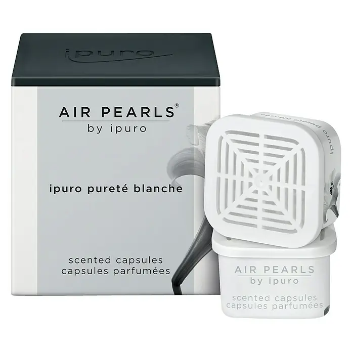 Ipuro AirPearls Duftkapsel - Pureté blanche, 2 Stk. - Vorderansicht