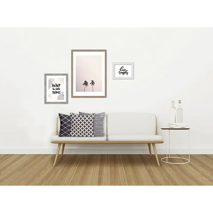 Accent Holzwechselrahmen Oslo - Weiß, 60 x 80 cm, MDF - Stimmungsaufnahme