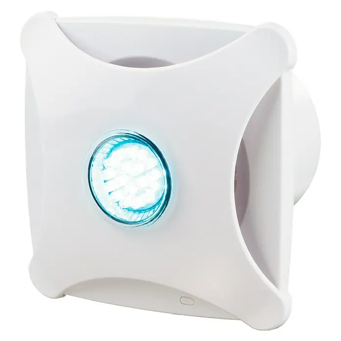 Extractor de baño 100 X-Star Led - 100 mm, Blanco