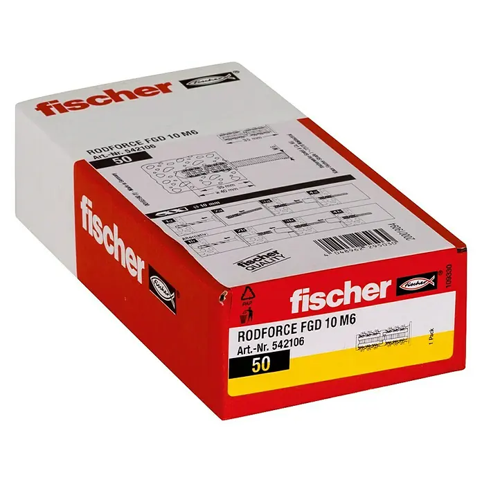 Fischer Rodforce Taco FGD 10 - Ø x L: 10 x 35 mm, Nylon