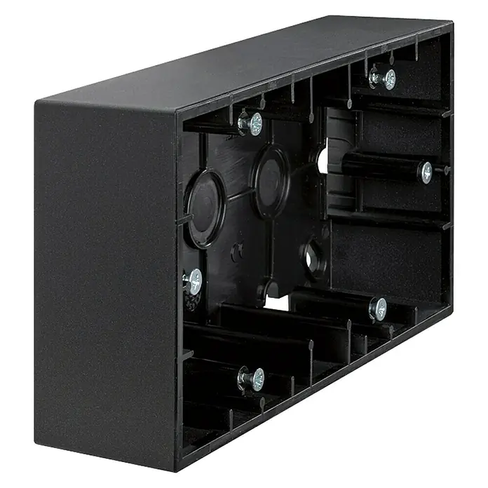 Simon 15 Caja de superficie doble - Montaje en la pared