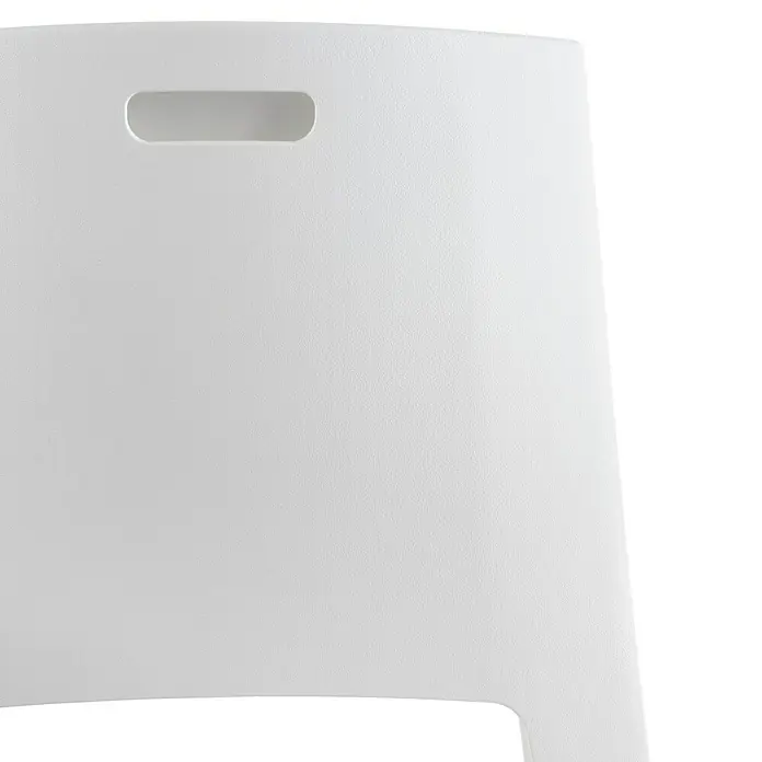 Silla de jardín Master - An x Pr x Al: 60 x 67 x 82 cm, Blanco