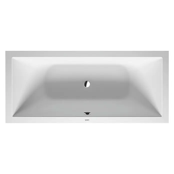 Duravit DuraSquare Badewanne - 180 x 80 cm, Sanitäracryl, Weiß