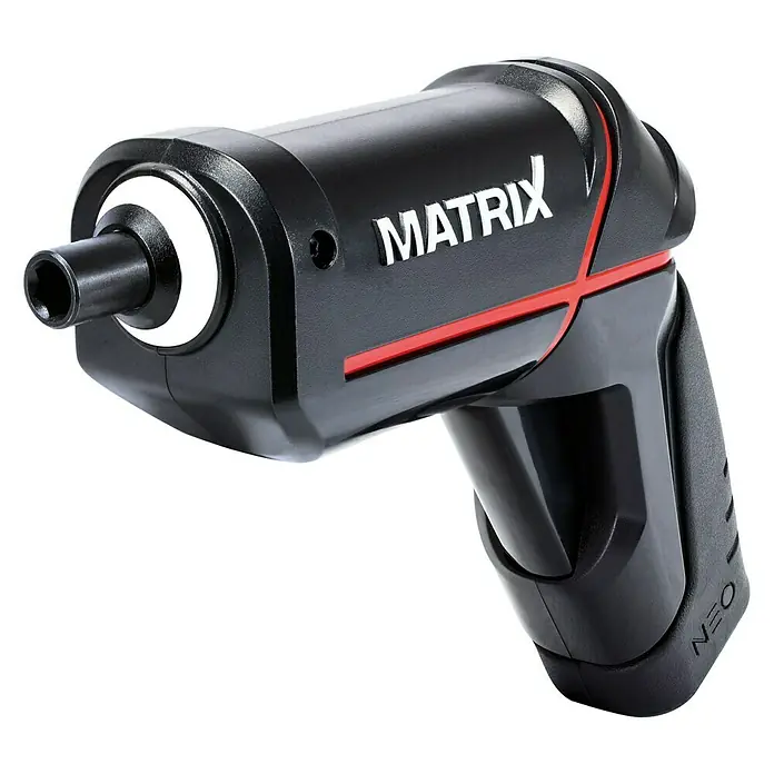 Matrix Akkuschrauber Neo - 4 V, 1 Akku, 2 Ah, Leerlaufdrehzahl: 0 U/min - 170 U/min - Vorderansicht