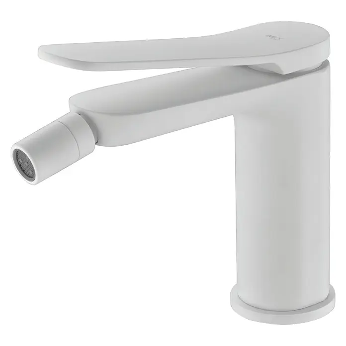 Imex Dinamarca Grifo monomando de bidé - Blanco, Mate