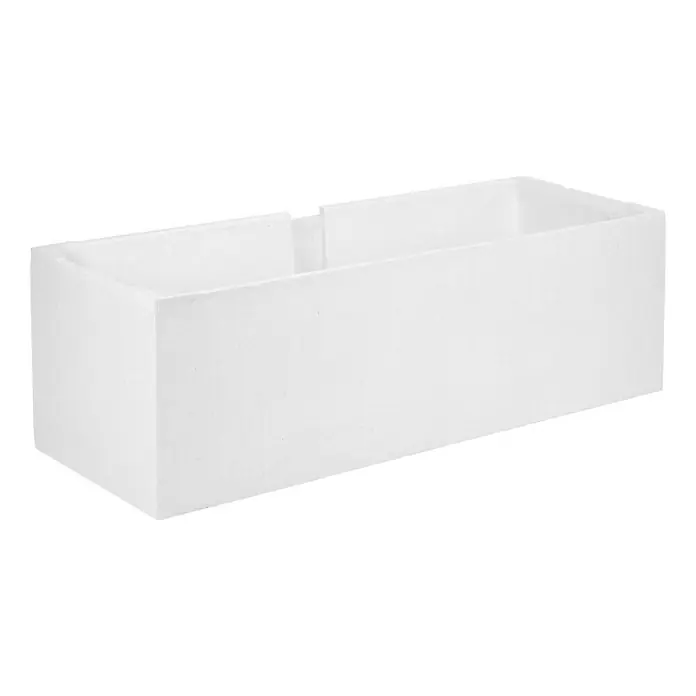 Badewannenträger Universal - 140 x 70 cm, Expandiertes Polystyrol - Vorderansicht