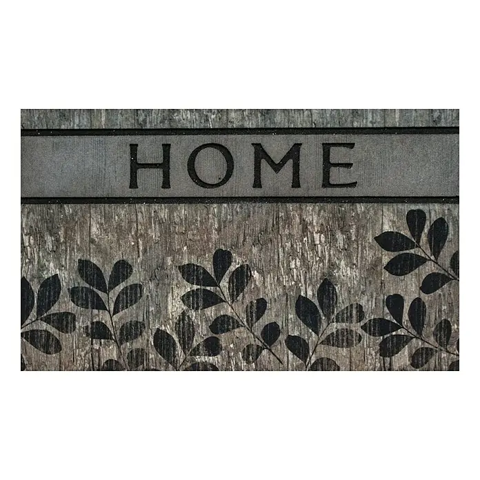 Fußmatte Home - Used Look, 45 x 76 cm, Recycelte Autoreifen - Ansicht von oben