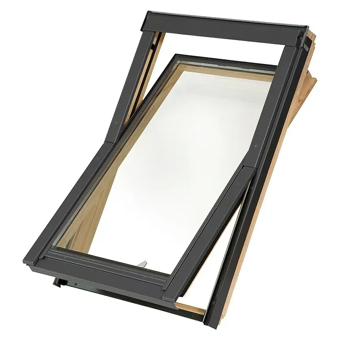 Solid Elements Krovni prozor Basic - 66 x 118 cm - Pogled s desne strane