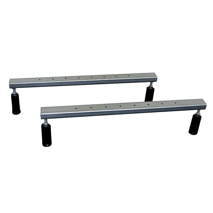 Ottofond Badewannenfuß - 2 Stk., Höhenverstellung: 110 mm - 160 mm - Ansicht von oben