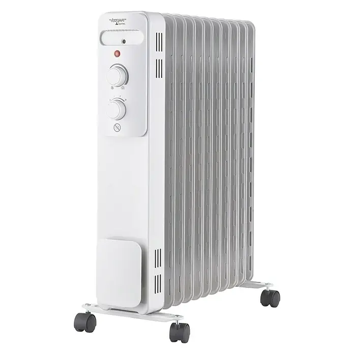 Voltomat HEATING Ölradiator - Weiß, 2.500 W, Rippenanzahl: 11 Stk.