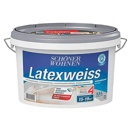 SCHÖNER WOHNEN-Farbe  Latexfarbe Latexweiß