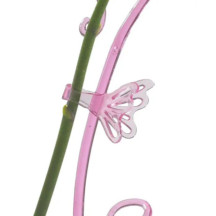 SK Orchideenclips Fleury - 2 Stk., Rosa - Detailaufnahme