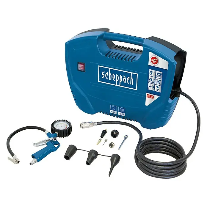 Scheppach Compresor Air Force - 1,1 kW, 8 bar