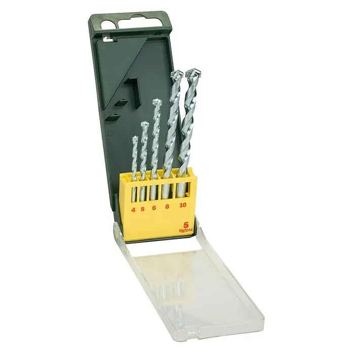 Bosch Set svrdla za kamen - 5 -dij. - Pogled sprijeda
