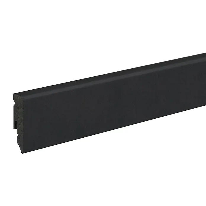 Profiles and more Sockelleiste KU51L Valencia - 2,4 m x 15 mm x 50 mm, Gerade - Linke Seitenansicht