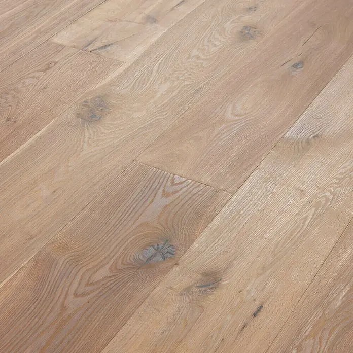 Handmuster Eiche Lindau - 280 x 160 x 15 mm, Landhausdiele - Linke Seitenansicht