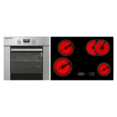 Respekta  Einbauherd-Set Digiset 8 7700