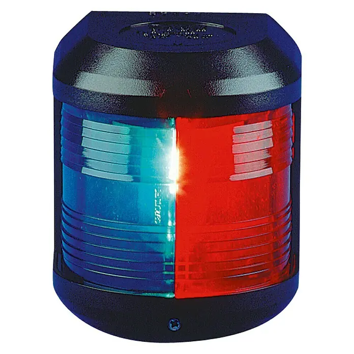 Aqua Signal Tweekleurige navigatielantaarn AS41 - Gloeilamp, Geschikt voor: Schepen < 20 m lengte/< 65 ft., Lichtkleur: Meerkleurig, Draagwijdte: 2 sm - Vooraanzicht
