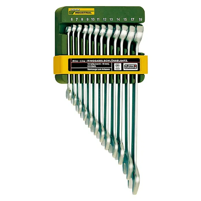 Proxxon Ringmaulschlüssel-Satz - 12 -tlg., Schlüsselweite: 6 - 19 mm
