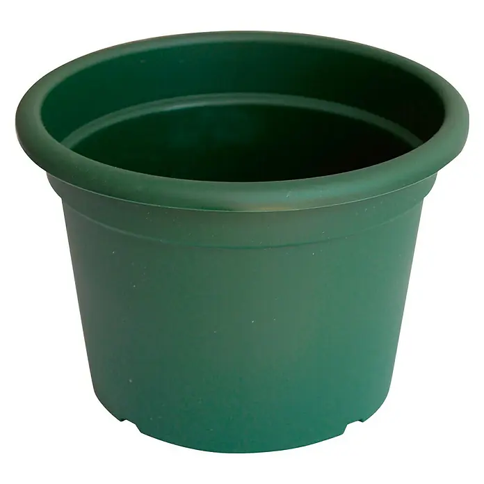 Wibo Pflanztopf Mithos - Außenmaß (Ø x H): 70 x 50 cm, Kunststoff, Dunkelgrün